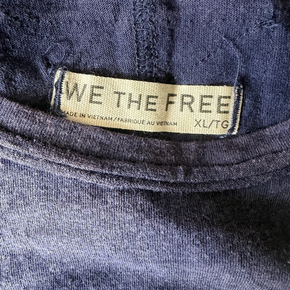We The Free Navy Top - Picture 2 of 3